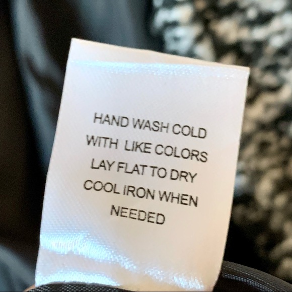 BLACK RAINN Cozy Tweed-Like Fuzzy Oversized Open Cardigan Coat—SZ. Medium - Picture 12 of 15